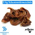 Schweineohrmuscheln Leckerlie Kauartikel 5 kg wie Schweineohren Kausnack BARF