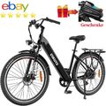 Eskute Elektrofahrrad 28'' EBike mit Bafang Motor 36V 20AH bis 120km 7 Gänge NEU