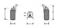 Hart Trockner Klimaanlage für Ford Galaxy i + mk i van VW Sharan Seat 1995-03