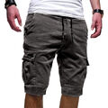 Herren Militär Shorts Cargo Chino Bermuda Combat Kurz Hose Jogginghose Sporthose