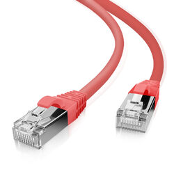 CAT5e Patchkabel Netzwerkkabel LAN Kabel SF/UTP RJ45 DSL TV InternetPremium Qualität✅Doppelte Schirmung✅Bis zu 1.000Mbit/s✅