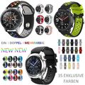 22mm Silikon Armband Uhrenarmband für Samsung Gear S3/ Galaxy Watch 46mm LGBTQ