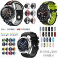 Für Samsung Galaxy Watch 46mm Gear S3 Frontier Classic Silikon Armband Uhr 22mm