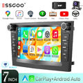 DAB+ Android 13 Autoradio Carplay 64G Navi Kam Für Opel Astra H Corsa C Zafira B