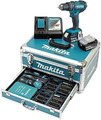 Makita DHP482RFX9 Schlagbohrschrauber 18V  - 2 Akkus & Ladegerät & Alukoffer