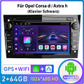 2+64G Android 13 Autoradio GPS NAVI Für Opel Astra H Corsa C D Meriva Zafira A B