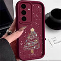 Weihnachten Hülle Für Samsung A16 A54 A55 A15 A06 A05 A25 S24 FE S23 Schutz Case