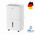 SHINCO WIFI Tragbarer Luftentfeuchter 30L/Tag, Aktivkohlefilter, Luftreiniger