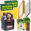 MANN INSPEKTIONSPAKET+5L MOTUL EFE 5W-30 ÖL passend für OPEL ASTRA G ab 19MA9235