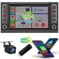 64G Android 13 Radio Carplay GPS Mit DAB+Kamera Für VW T5 Transporter 2003-2009