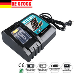 DC18RC für Makita Ladegerät DC18RF Akku Schnellladegerät 18V Li-Ion 14,4V-18V NX