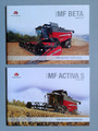 Massey-Ferguson MF Beta / MF Activa S, 2 Mähdrescher-Prospekte 2014