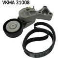 SKF VKMA 31008 Keilrippenriemensatz für VW SEAT SKODA AUDI