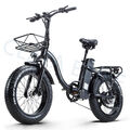 E-Bike 20 Zoll City ebike 48V 15AH Fette Reifen Damen/Herren Elektrofahrrad