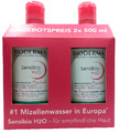 BIODERMA Sensibio H2O Mizellenwasser, 2x500ml, PZN 16820389