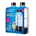 SodaStream 2 Flaschen 1 Liter spülmaschinenfest Tritan Flaschen