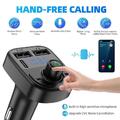 NEW Handsfree Bluetooth FM Transmitter Car Radio MP3 USB Player Charger P5J1