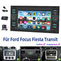 8Kern 6+128G DAB+ Für Ford Focus C/S Max Transit Fiesta Android 14 Autoradio GPS