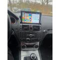 4G+64GB Android 13 Apple Carplay Autoradio Für Mercedes Benz C Klasse W204 S204