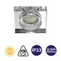 Einbauleuchte Briloner Attach LED Downlight Glas Deckenlampe Eckig