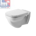 Duravit D-Code Wandflachspül-WC 2210090000 inkl. WC-Sitz optional mit SoftClose