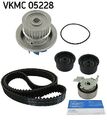 SKF Wasserpumpe + Zahnriemensatz VKMC 05228 für CHEVROLET DAEWOO OPEL