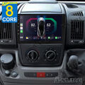 4+64GB 1DIN Android14 Autoradio GPS Für Fiat Ducato Peugeot Boxer Citroen Jumper