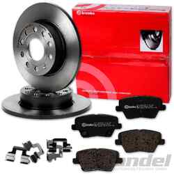 brembo BREMSSCHEIBEN + BELÄGE HINTEN für HYUNDAI i30 PD auch Kombi FastbackHA 272x10mm // NUR für Kfz OHNE elektr Handbremse
