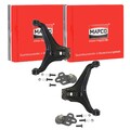 2x MAPCO QUERLENKER UNTEN VORNE RECHTS LINKS passend für AUDI 80 CABRIOLET COUPE