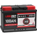 AGM Batterie 100Ah 12V Wohnmobil Batterie Solarbatterie Bootsbatterie Solar Akku