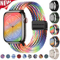 Magnet Nylon Armband Loop Für Apple Watch Ultra 2 49mm Series 9 8 7 6 5 42/45mm