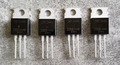 4 Stück IRFZ44N Transistor N Kanal MOSFET 94W 55V  49A  TO220