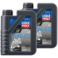 Motoröl mineralisch LIQUI MOLY 10W-40 2x 1 Liter für Beta BMW Ducati Harley KTM