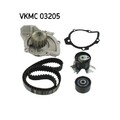 1x Wasserpumpe + Zahnriemensatz SKF VKMC 03205 passend für ALFA ROMEO CITROËN