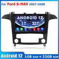 Android13 Carplay Autoradio GPS Navi WiFi RDS Für Ford S-Max S max WA6 2007-2008