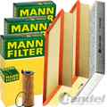 MANN FILTER INSPEKTIONSKIT passend für AUDI Q7 4LB 4.2 L TDI QUATTRO 326+340  PS