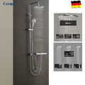 Duschsystem Regendusche Duschset mit Handbrause Kopfbrause Brausegarnitur Dusche