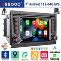 7" Carplay 64GB Für Audi A4 8E 8H B6 B7 2000-09 Autoradio Android13 GPS Navi KAM