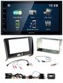 Kenwood 2DIN Bluetooth Lenkrad USB DAB Autoradio für Audi TT 2006-2014