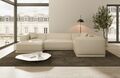 Sofa Leder Wohnlandschaft Designercouch Ledersofa Luxus Ledercouch MERIDA U FORM