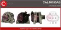 CASCO Lichtmaschine Generator LiMa ohne Pfand CAL40195AS