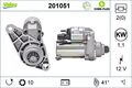 Anlasser Starter VALEO CORE-FLEX 201051 für VW POLO 5 6R1 6C1 GOLF 1K1 PLUS 5M1