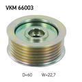 SKF vkm 66003 Umlenk-/Führungsrolle Keilrippenriemen für Suzuki Grand Vitara I