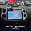 4G+64GB Android 13 Autoradio CarPlay GPS Navi für VW Tiguan 2007-2016  4G LTE 