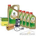 MANN-FILTER ÖLFILTER+9L CASTROL EDGE 5W-30 LL FÜR MERCEDES E-KLASSE W212