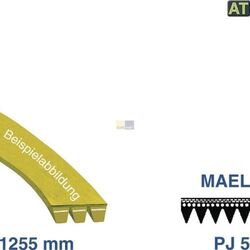 Keilrippenriemen 1255PJ 5E wie Bosch 00439490 für Waschmaschine