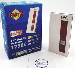 AVM FRITZ!WLAN Repeater Verstärker 1750E Dual Wlan Mesh 1750Mbit/s 2,4GHz 5GHz