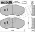 metelli 22-0325-0 Bremsbelagsatz für Scheibenbremse Bremsbelagsatz 