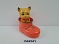 Spielzeug Quietsche-Figur Katze im Schuh Kunststoff Kinder Beschäftigung #244341