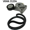 SKF VKMA 31204 Keilrippenriemensatz für VW AUDI SEAT SKODA